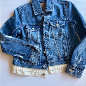 Never worn women jean jacket.